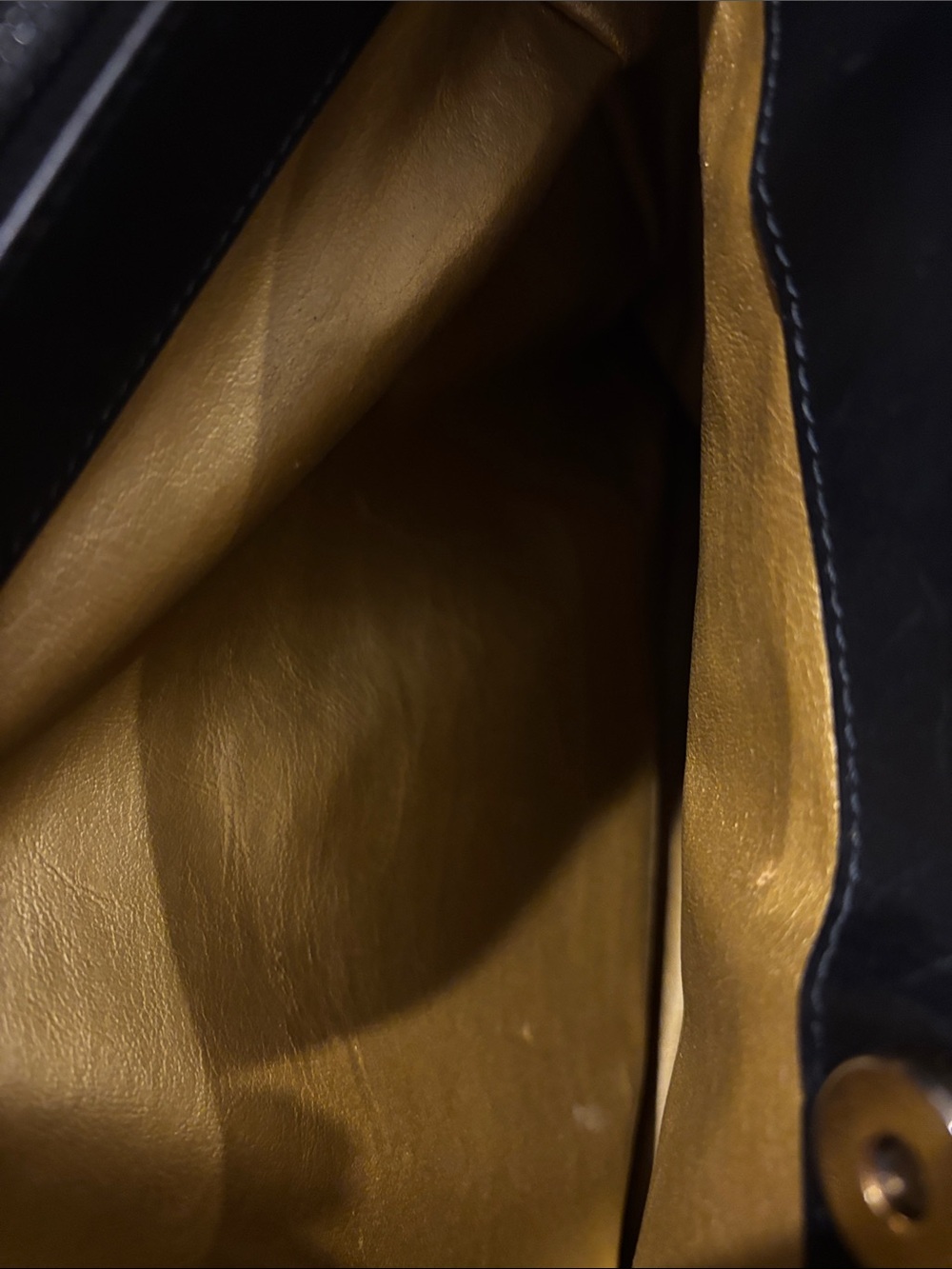 Women's Black and Gold  Gianni Versace Tote Bag - Picture 7 of 8